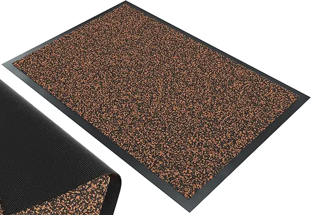 VOUNOT Dörrmatta 60x90 - Slipfri, Vattentät Inomhus & Utomhus Matta