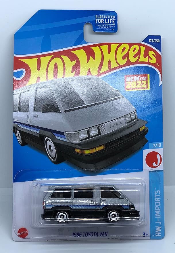 Hot Wheels 2022 - 1986 Toyota Van - Silver -