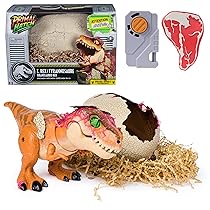 Primal Hatch Jurassic World, Dinosauro Interattivo con Uovo, Fai Schiudere e Addestra il Tuo Cucciolo di Dinosauro con Oltre 100 Suoni e Reazioni, Giocattolo per Bambini e Bambine, 5+ Anni