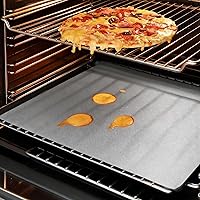 MAXTBEE Thickened 2-Pack Oven Liners - BPA PFOA Free Non-Stick Teflon Mats, Heavy Duty Replacement for Foil in Ovens, Grills, Air Fryers