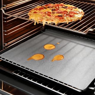 MAXTBEE Thickened 2-Pack Oven Liners - BPA PFOA Free Non-Stick Teflon Mats, Heavy Duty Replacement for Foil in Ovens, Grills, Air Fryers