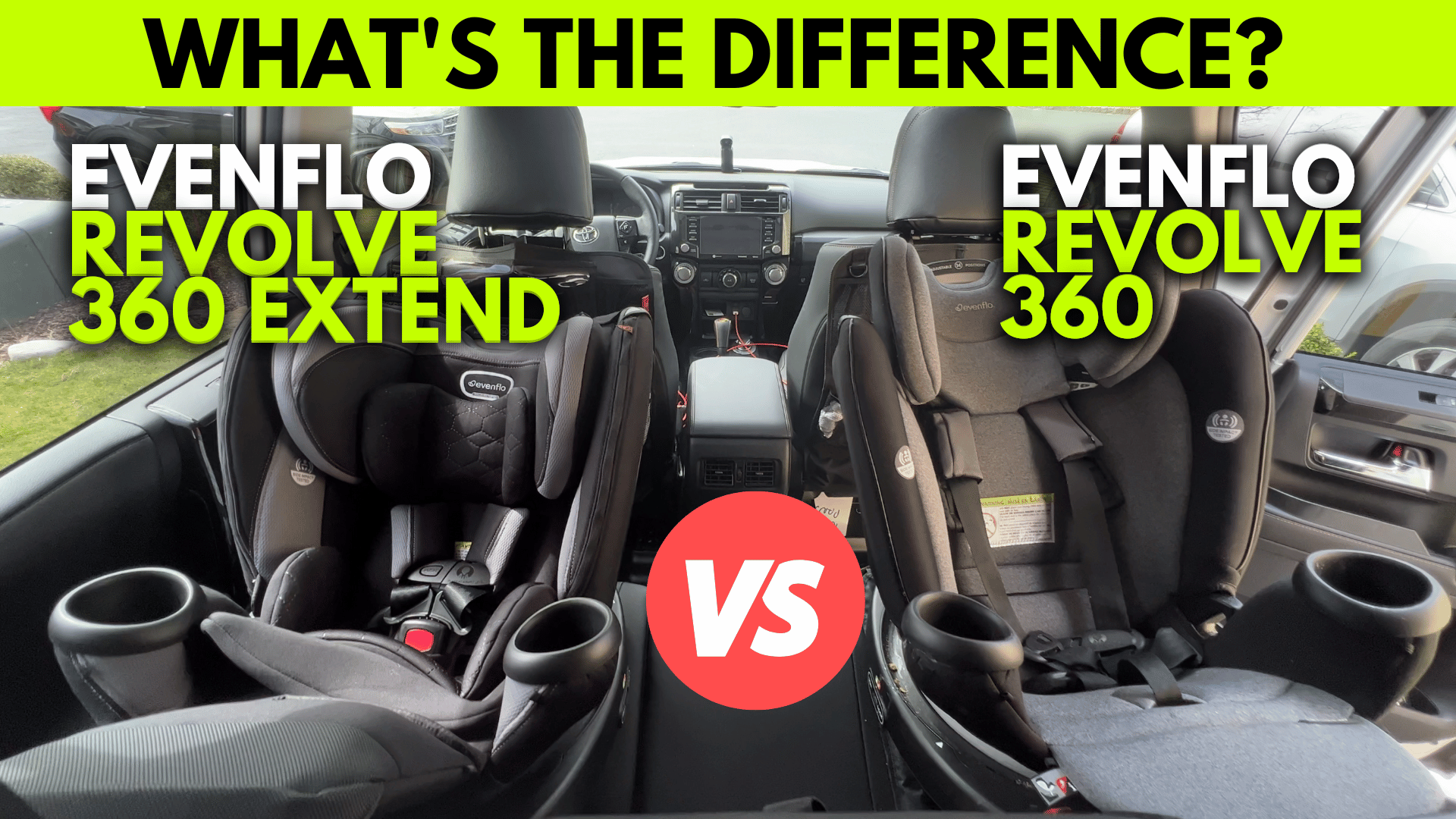 Watch EVENFLO REVOLVE 360 EXTEND vs EVENFLO REVOLVE 360: Which one on Amazon Live