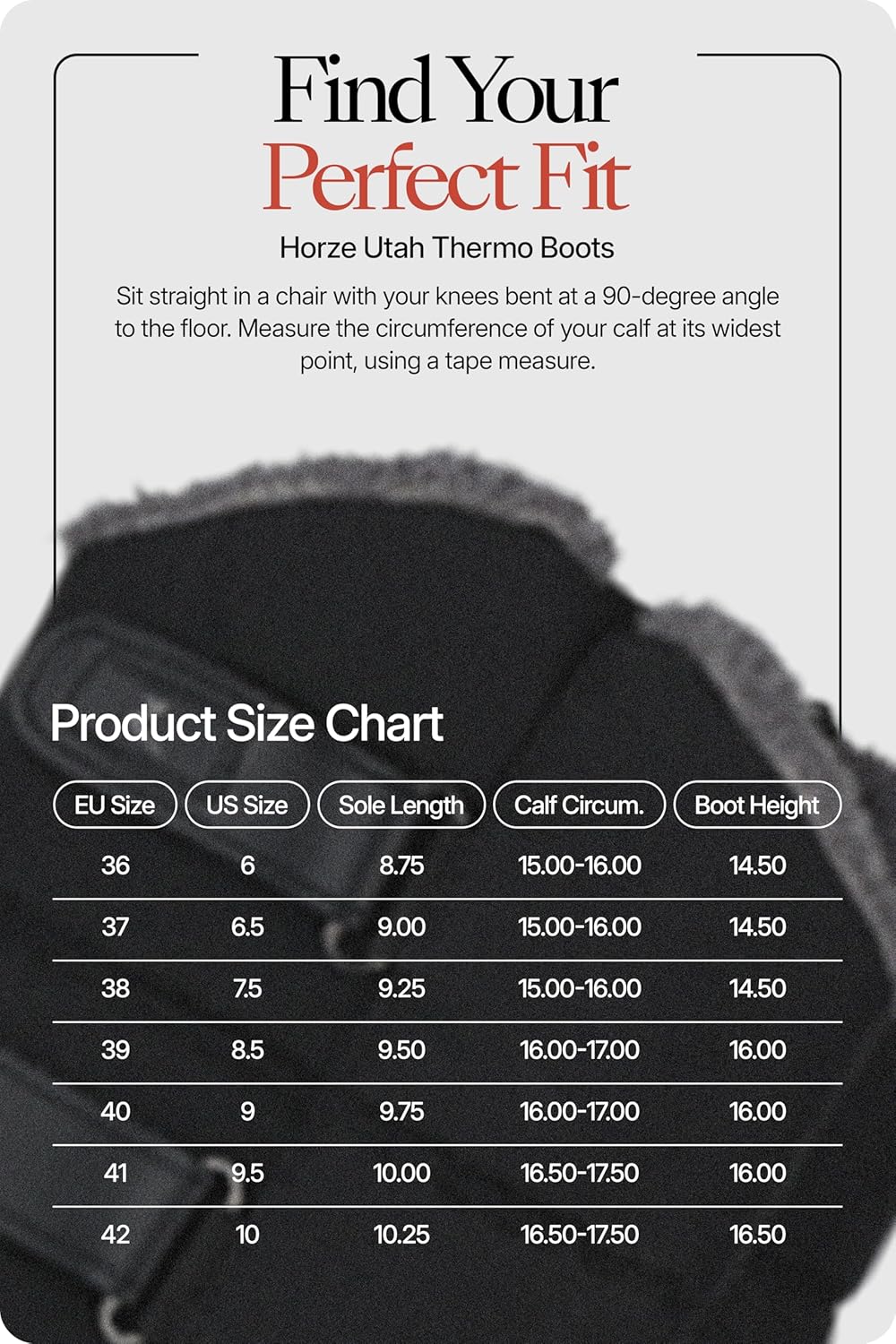HORZE Utah Thermo Boots