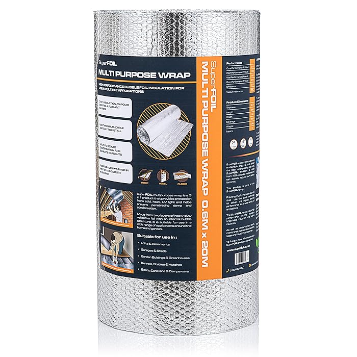 Buy SuperFOIL Multi Purpose Insulation High Performance Reflective