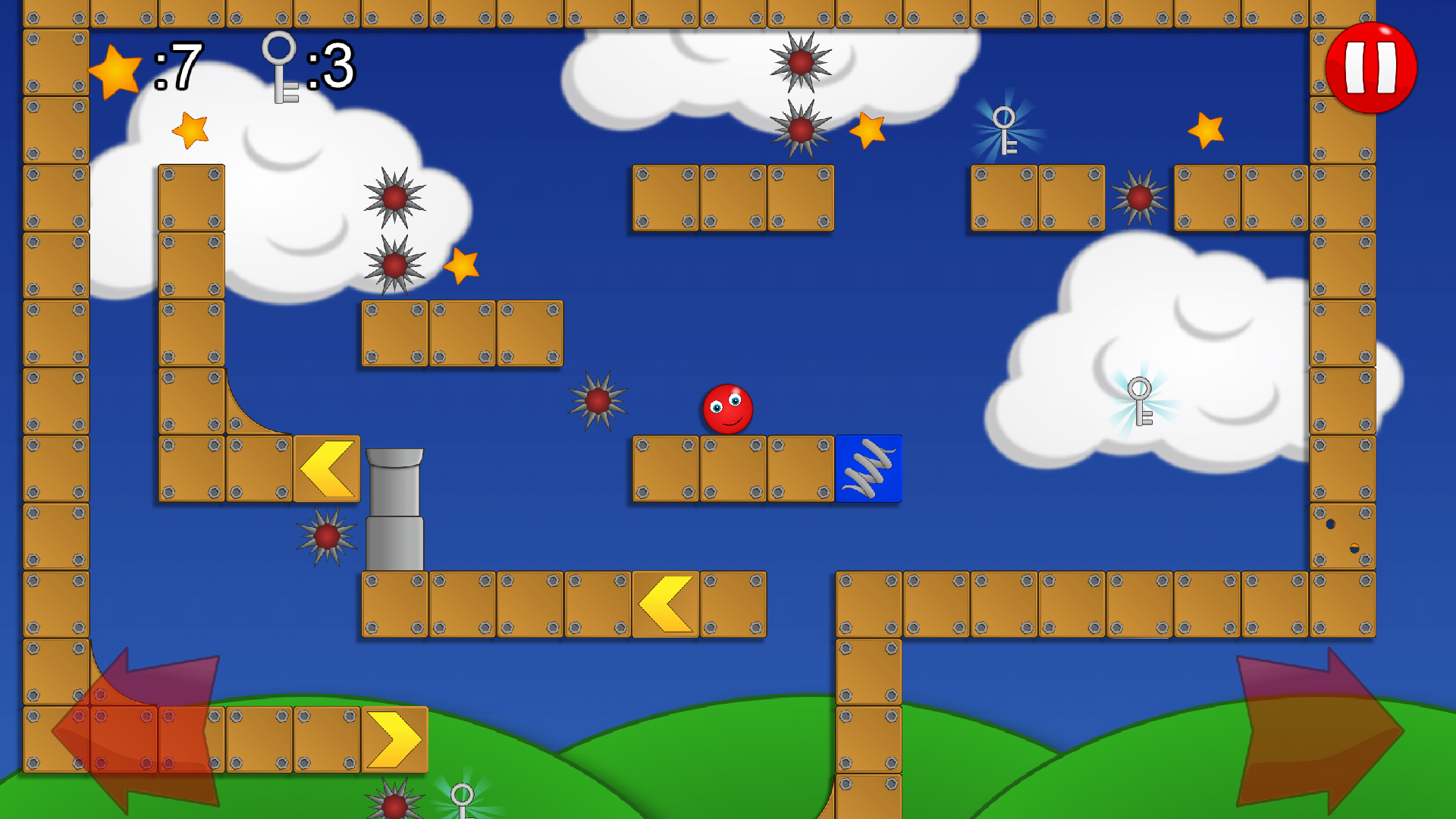 Red Ball Roll App on Amazon Appstore