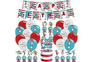 Doctor Seuss Birthday Party Decoration