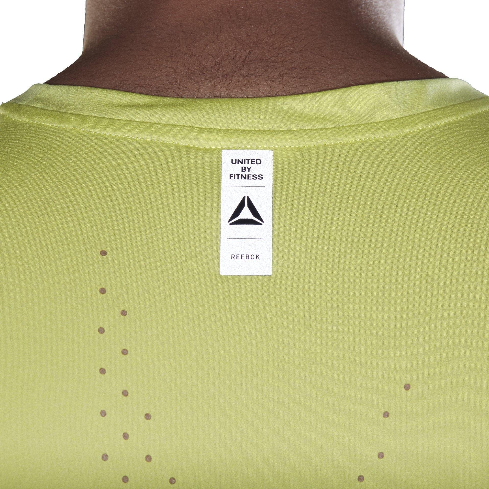 Reebok 000000 koszulka z nadrukiem Czarny