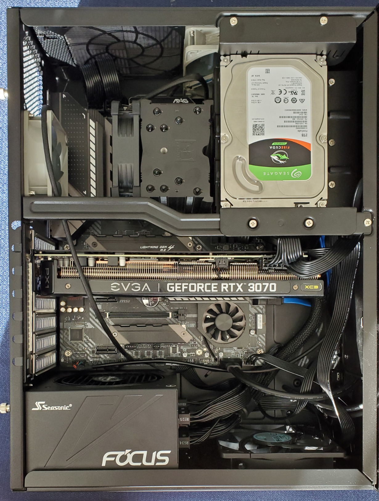 Silverstone GD09B (RTX 3070) Ryzen 5 5600X Gaming/HTPC Build