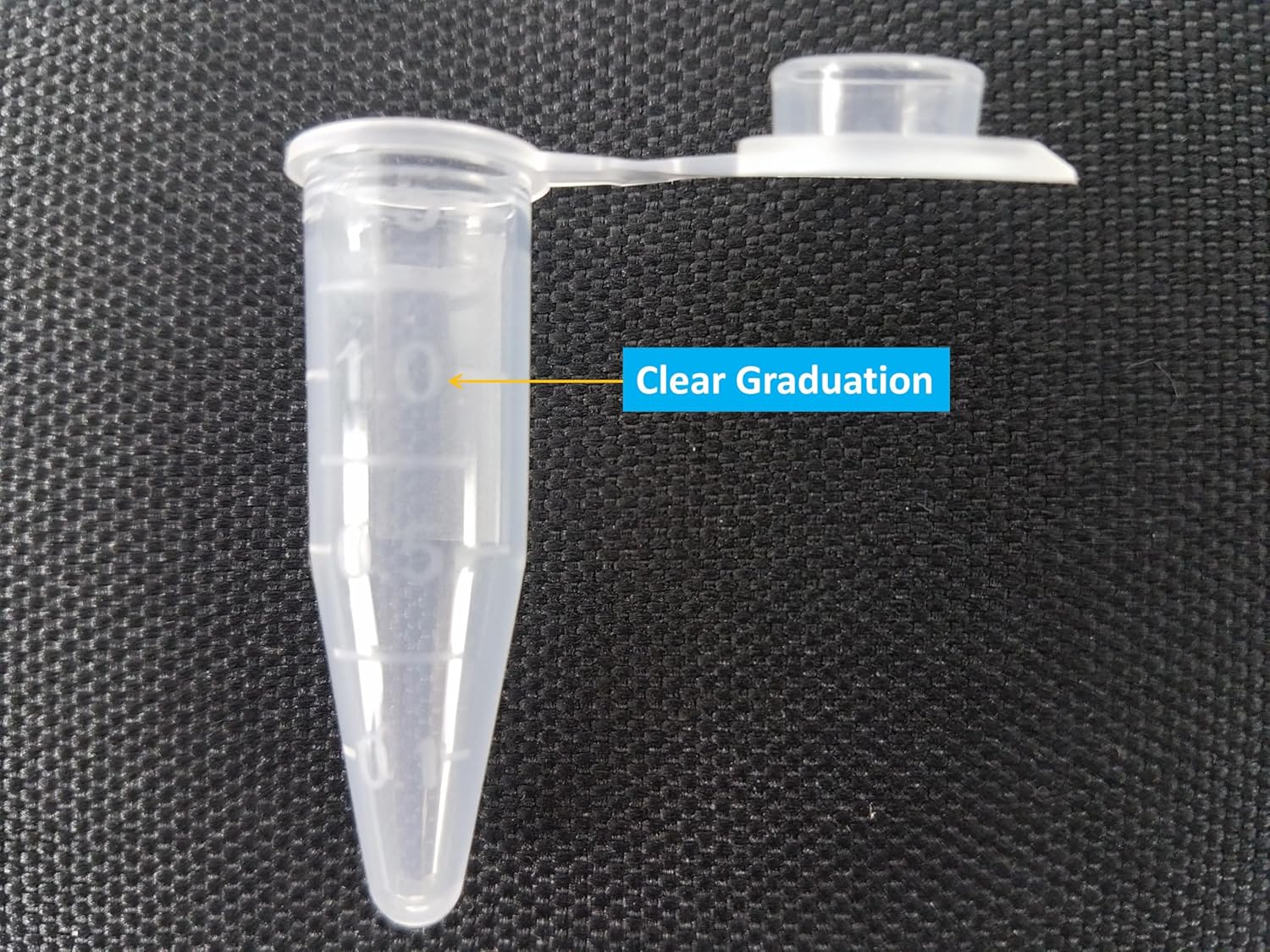 Polypropylene 1.5 ml Micro-centrifuge Tube with Snap Cap, Natural (case of 10000)