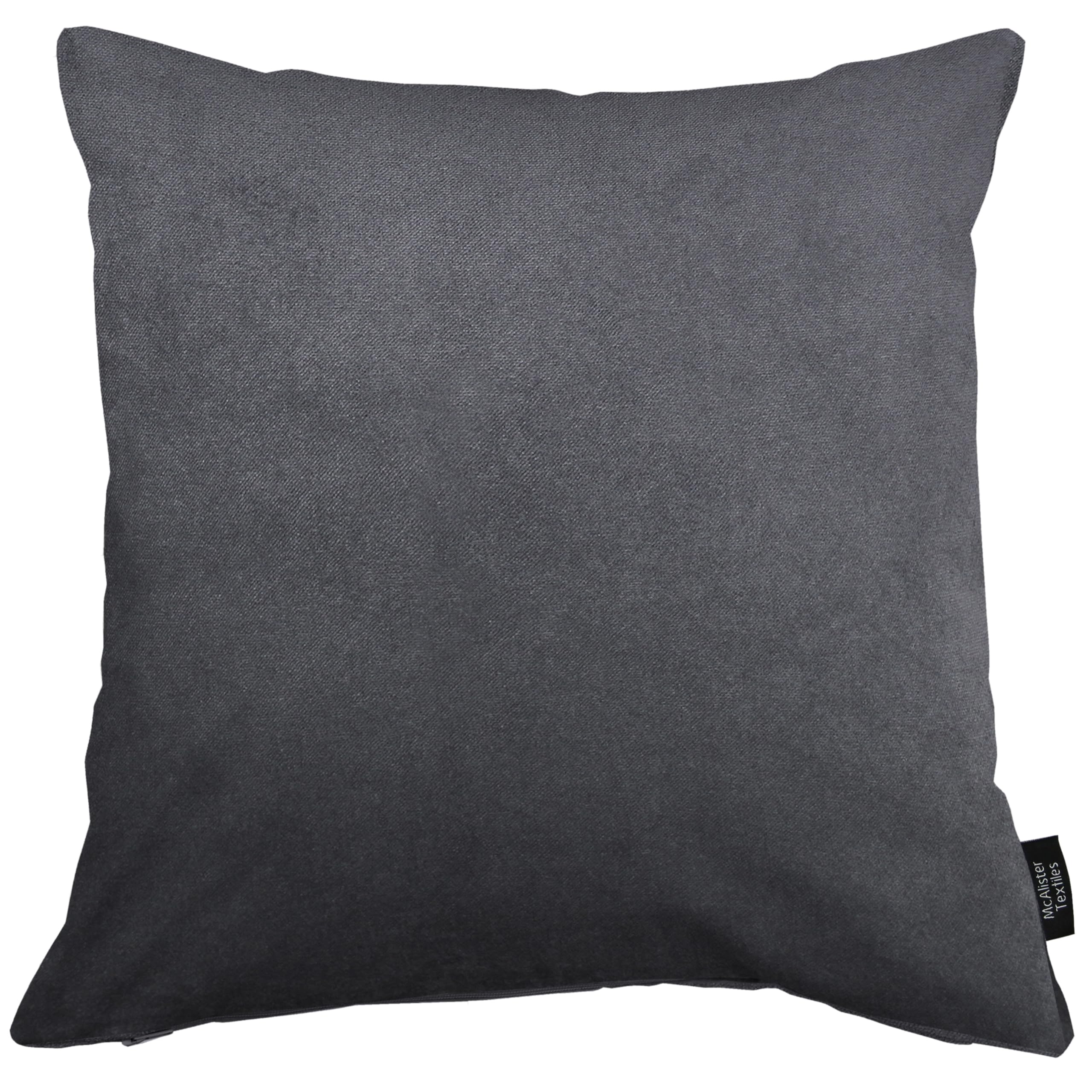 Housses de coussin haut de gamme en velours mat McAlister Textiles 50x50 cm