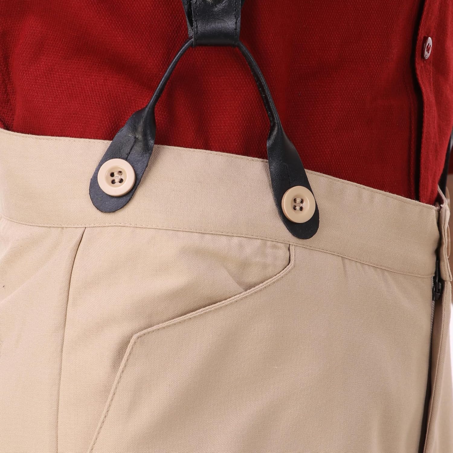 ThePirateDressing Steampunk Cosplay Costume Classic Victorian Men's Pants Trousers - Image 6