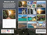 Vista 148 de Calendario de pared mensual 2025 de México, 12 meses, fabricado en Estados Unidos