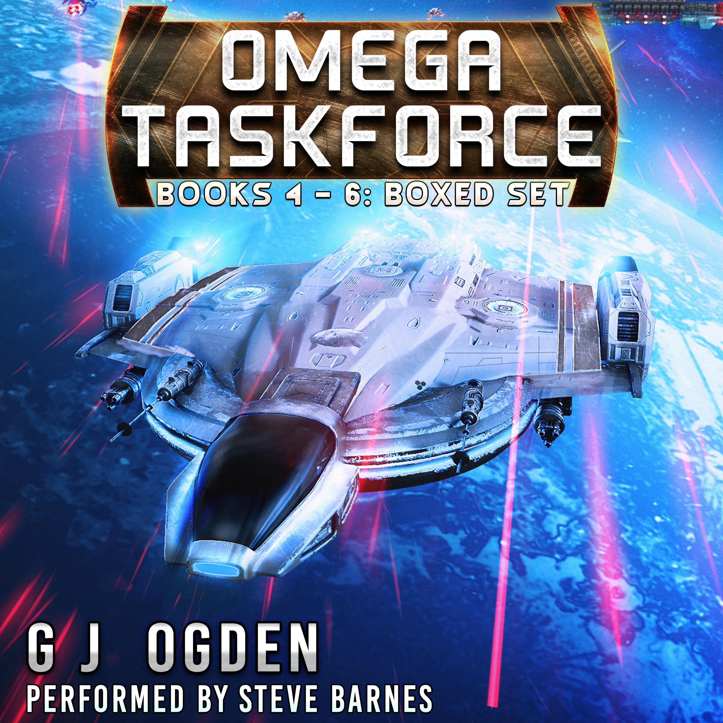 Cover art for Omega Taskforce Series: Books 4-6 Box Set