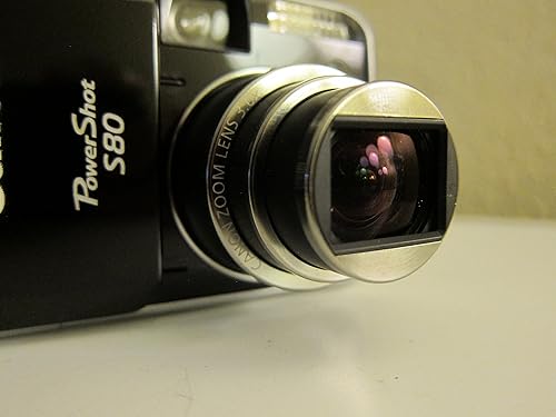 Miniatura 3 de Canon Powershot S80 - Cámara digital de 8MP con zoom óptico gran angular de 3,6x
