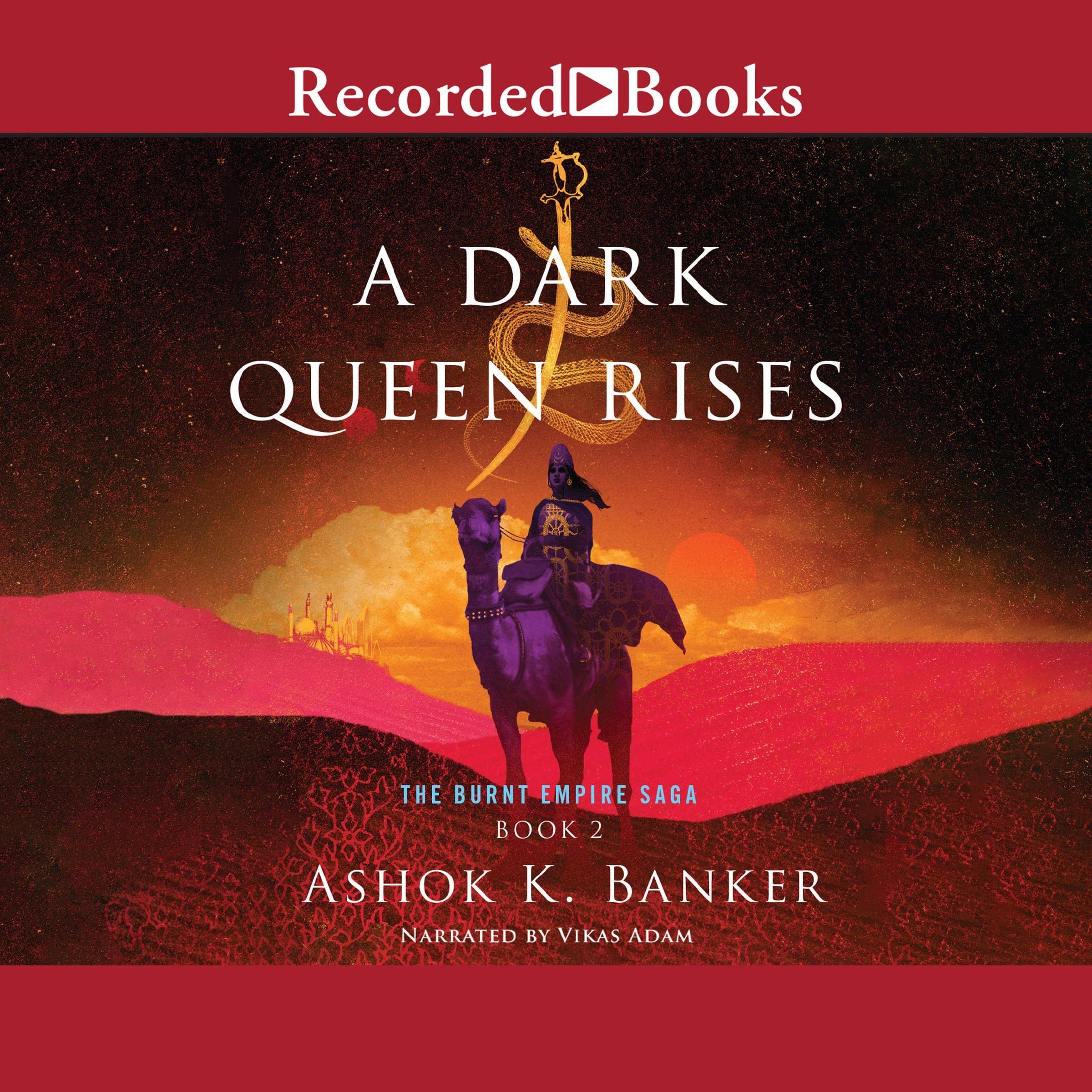Cover art for A Dark Queen Rises