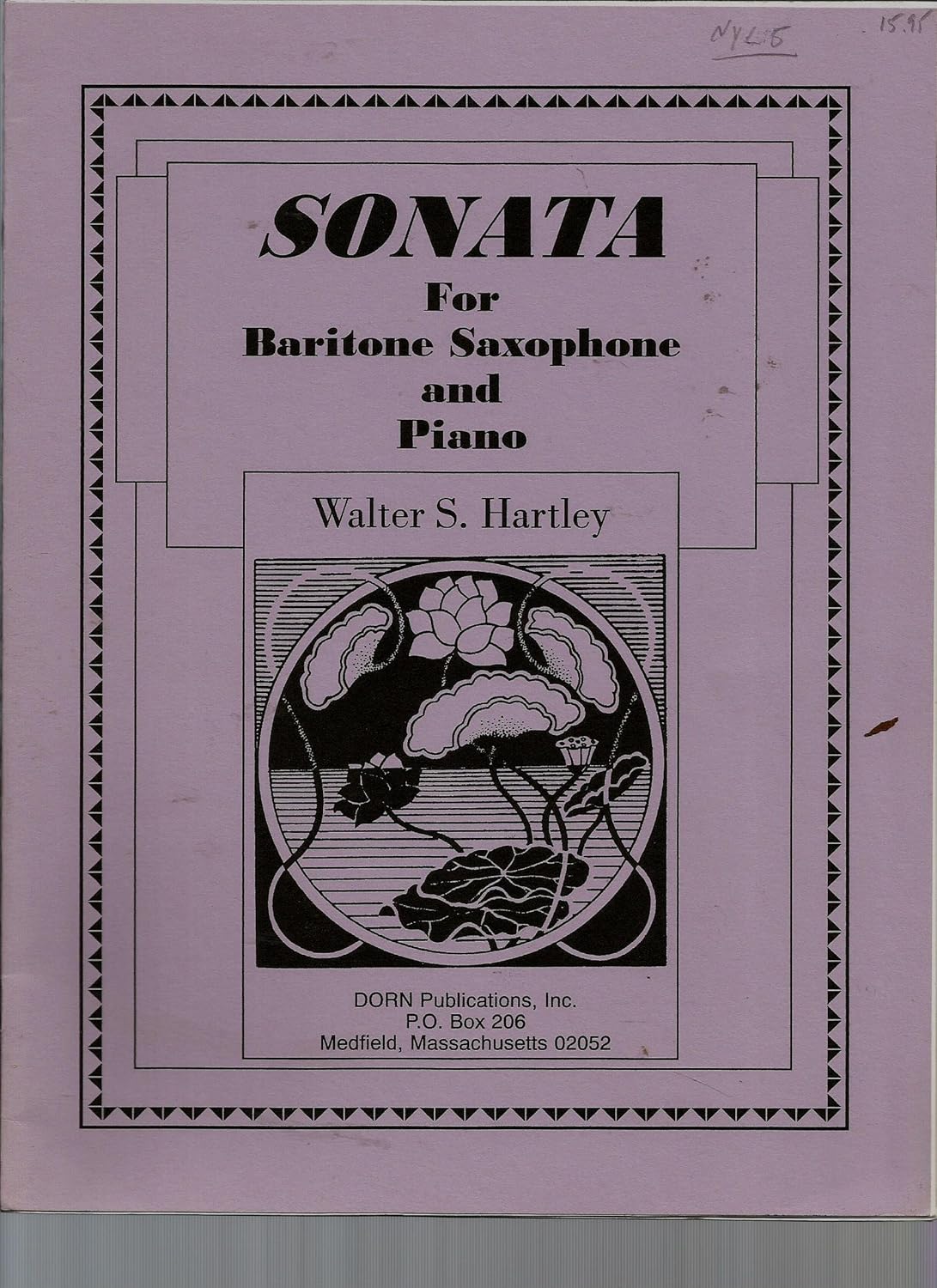 Sonata for Baritone Saxophone and Piano      Sheet music – January 1, 1977