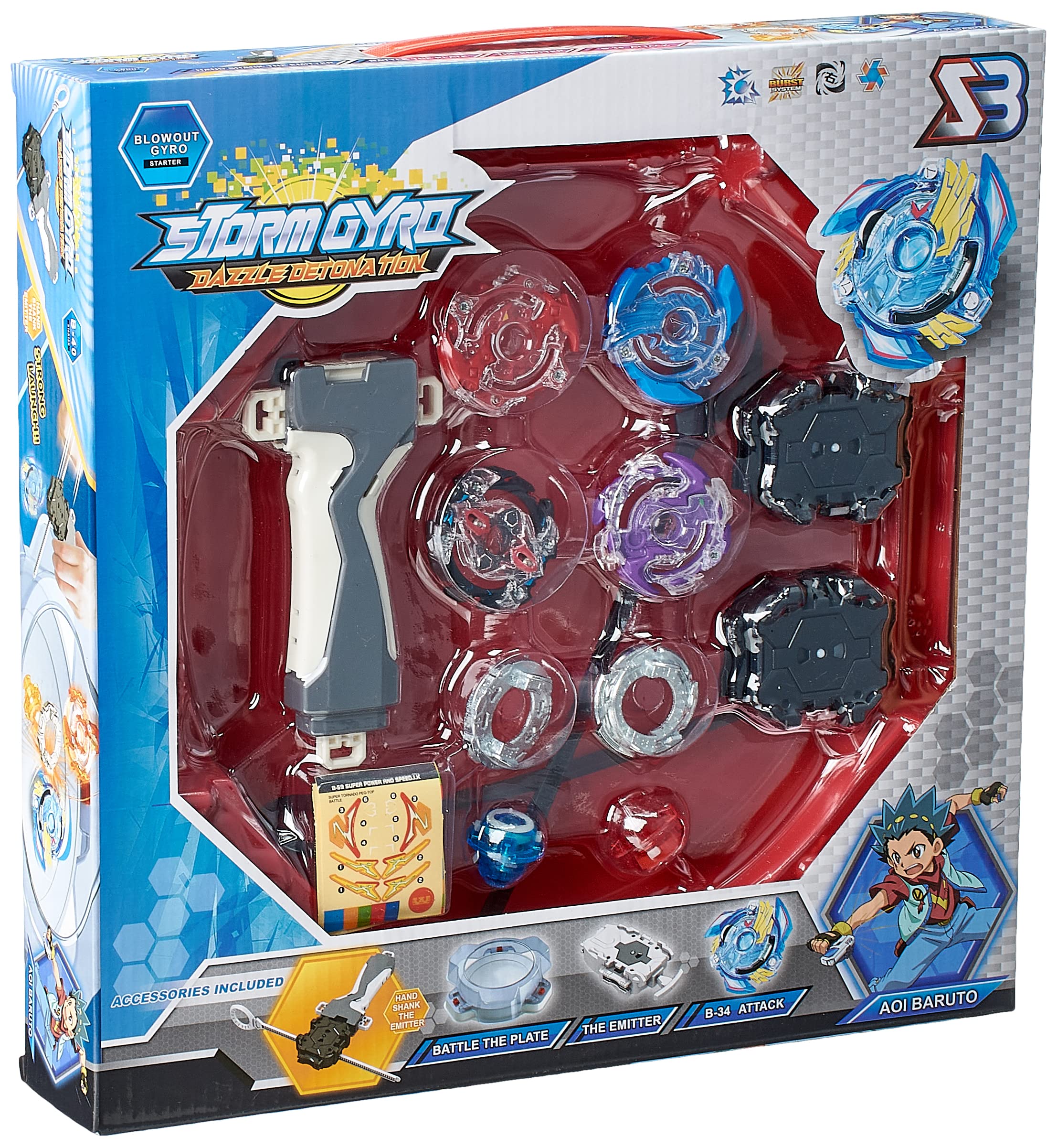 Beyblade Set Kids Toys Stadium Beyblade Lazada CAROL Beyblade