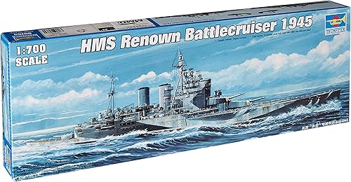Trumpeter 1700 HMS Renown British Battle Cruiser 1945 Modelo Kit