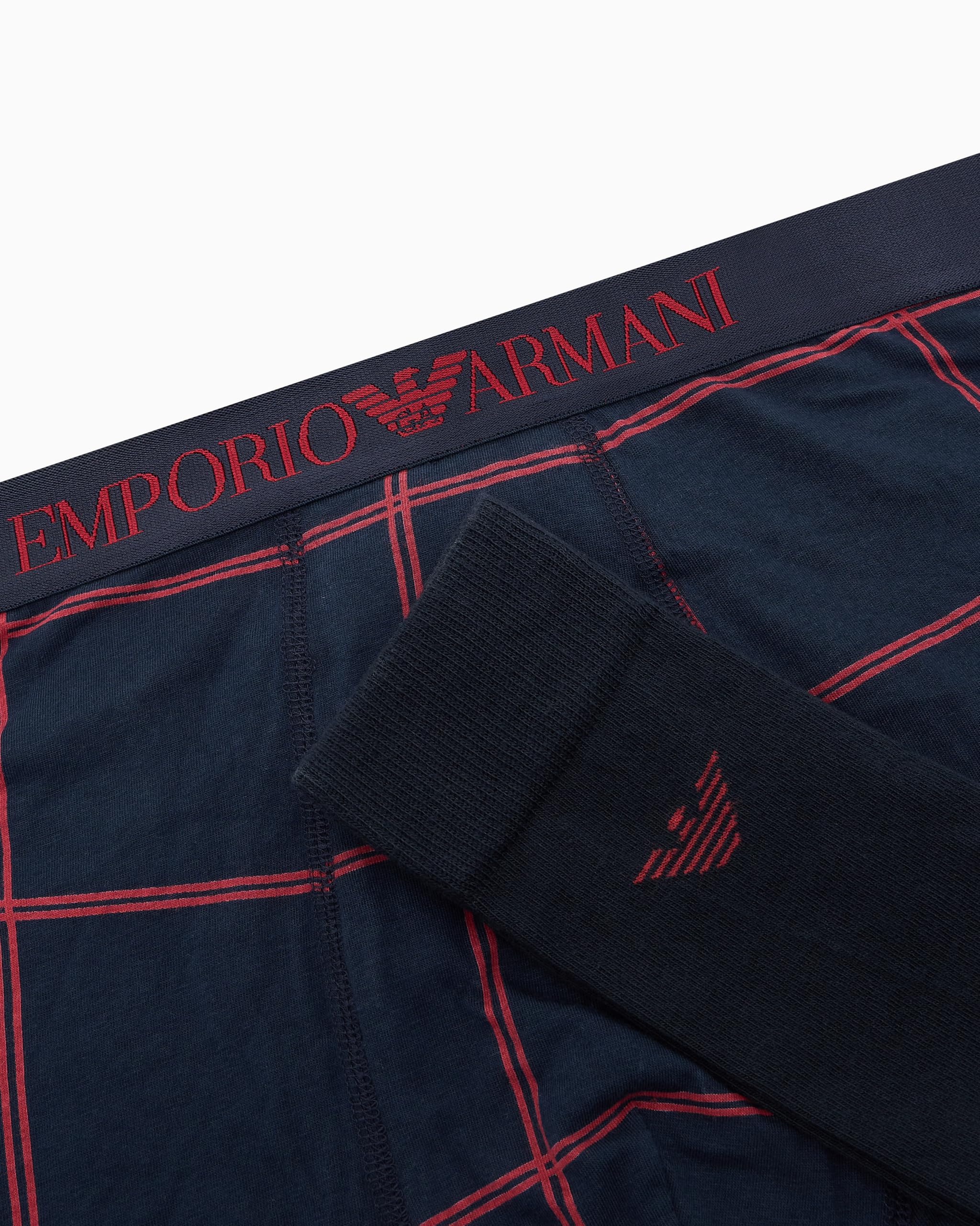 Emporio Armani Herren Trunk + Socks Gift Set Badehose (2er Pack)