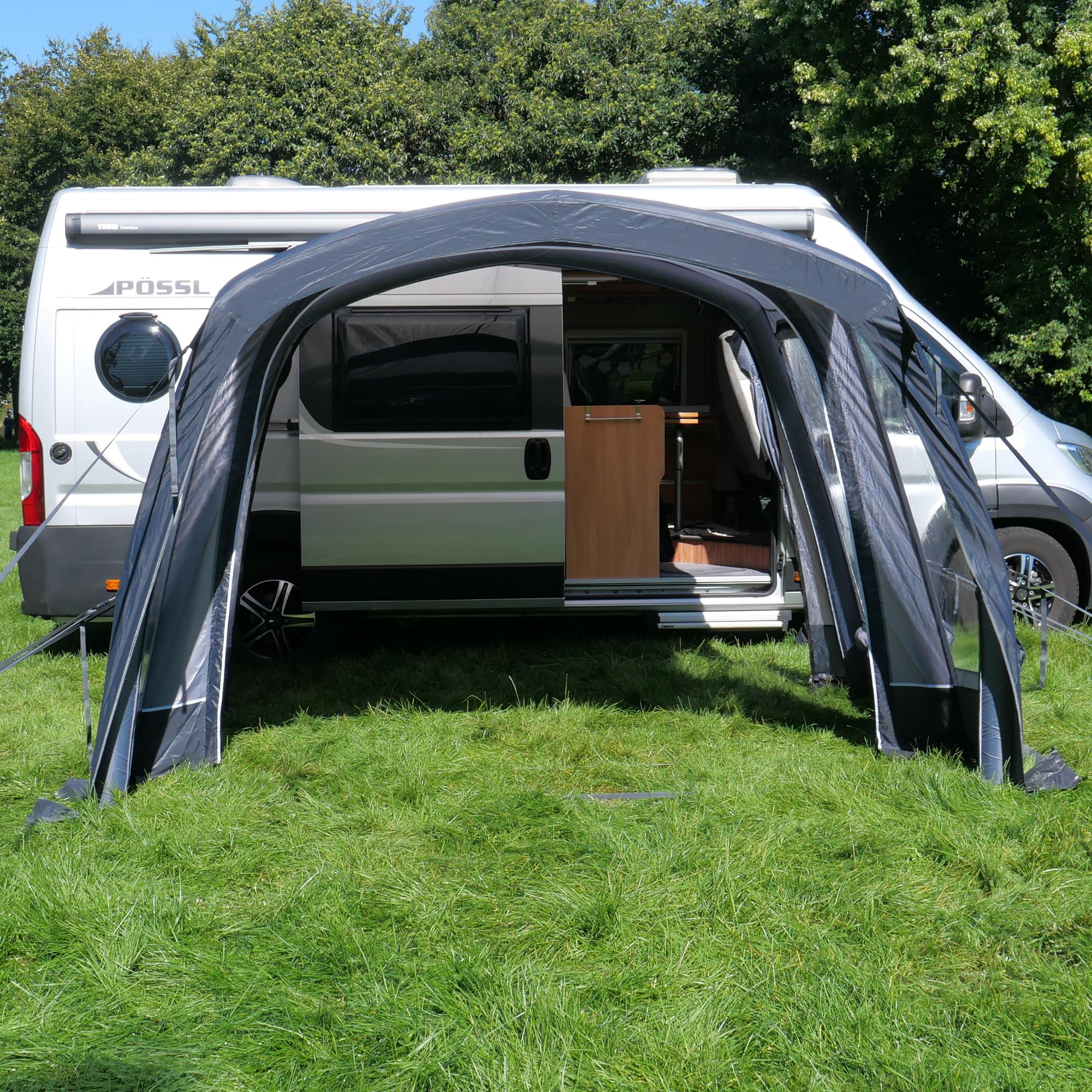your GEAR Manarola Air Camper - aufblasbares Vorzelt 320 x 325 cm für Wohnmobil, Campingbus, Kastenwagen