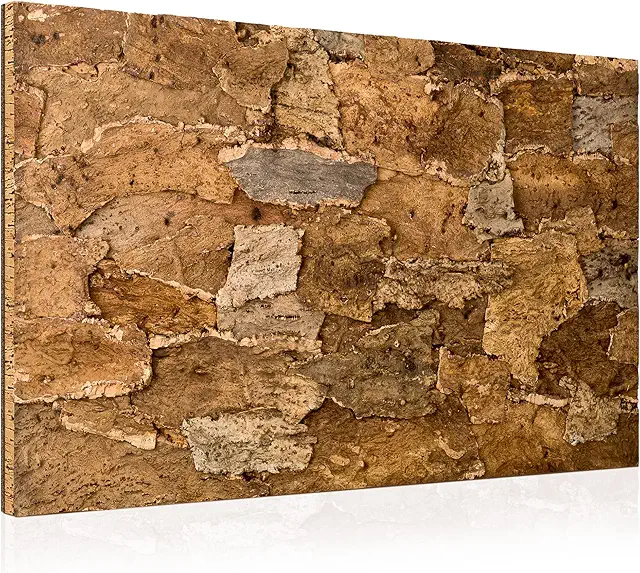 XXL Korkrückwand Terrarium 90x60 cm Desert Stil, Natürlich & Schädlingsfrei