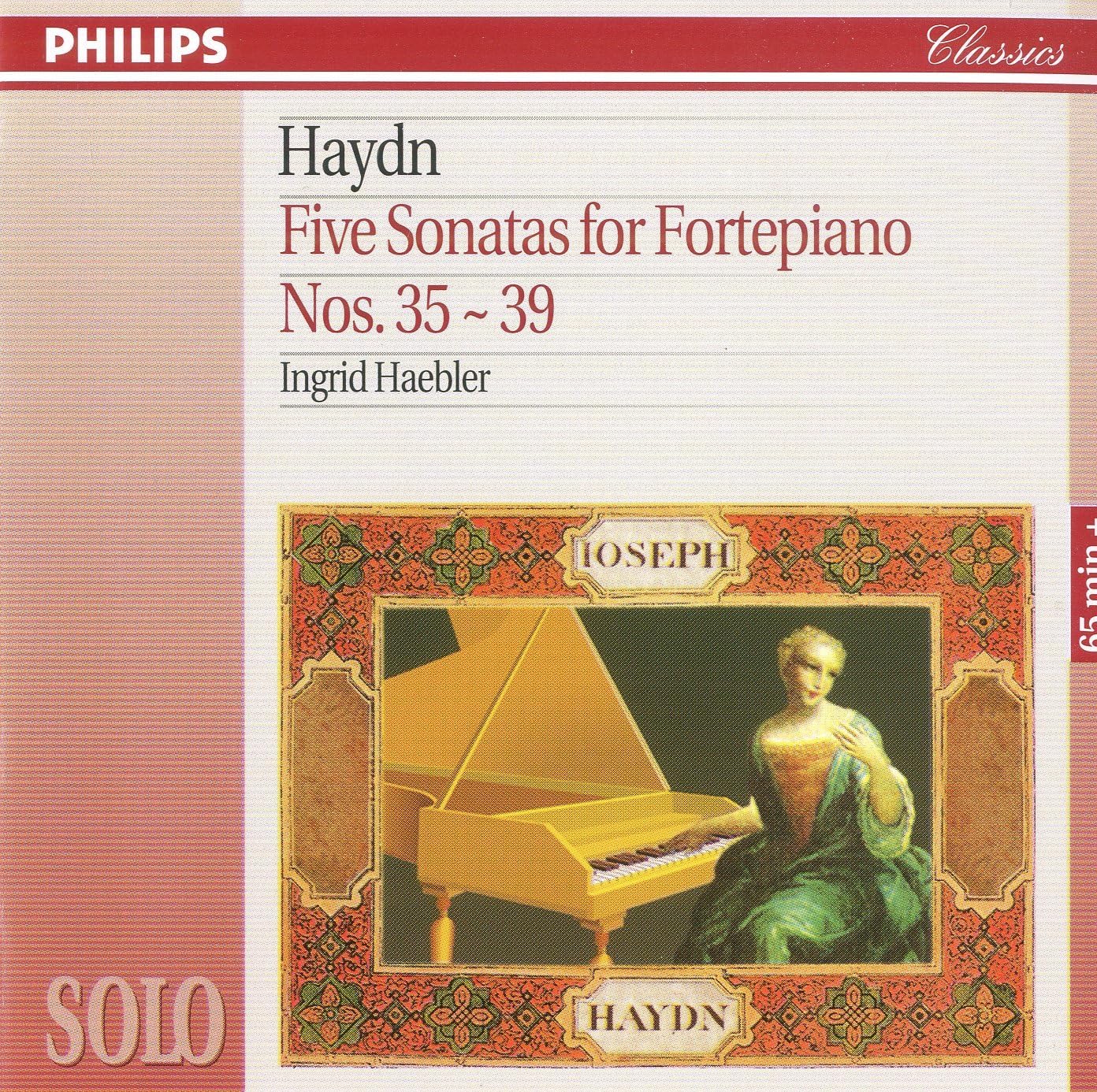 Joseph Haydn Five Sonatas for Fortepiano Nos. 3539 Amazon.co.uk