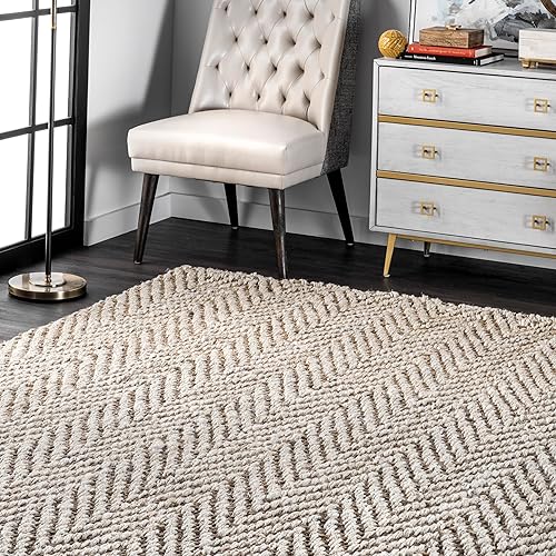 Miniatura 8 de nuLOOM Tanith - Alfombra vintage para centro de habitación