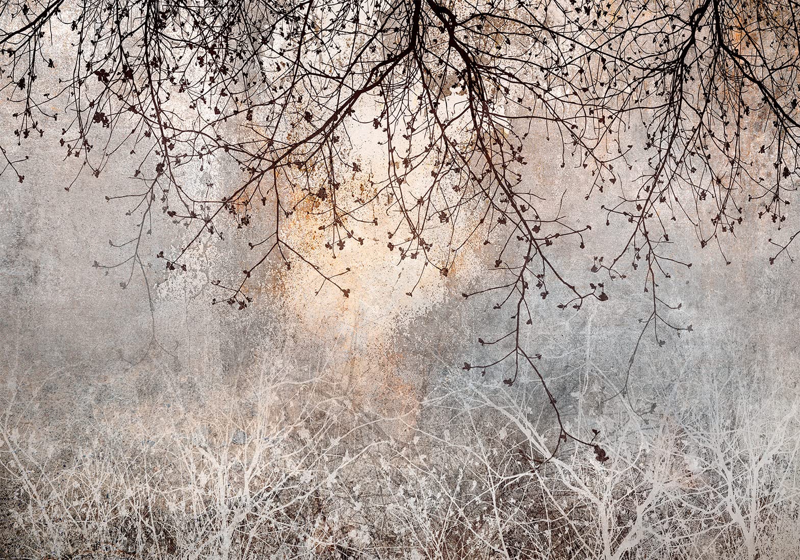 murando - Fototapete Vlies Abstrakt, 400x280 cm, Schlafzimmer, Wohnzimmer | Full HD Druck, 3D-Effekt, lichtbeständige Farben, ideal fürs Wohn- oder Schlafzimmer, schnelle Montage, lichtbeständig, edel