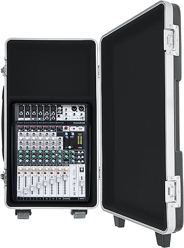 Miniatura 5 de Gator Cases - Estuche ligero moldeado ATA para mezclador con ruedas y mango de remolque se adapta a mezcladores de 20 x 25 pulgadas (G-MIX 20 x 25),