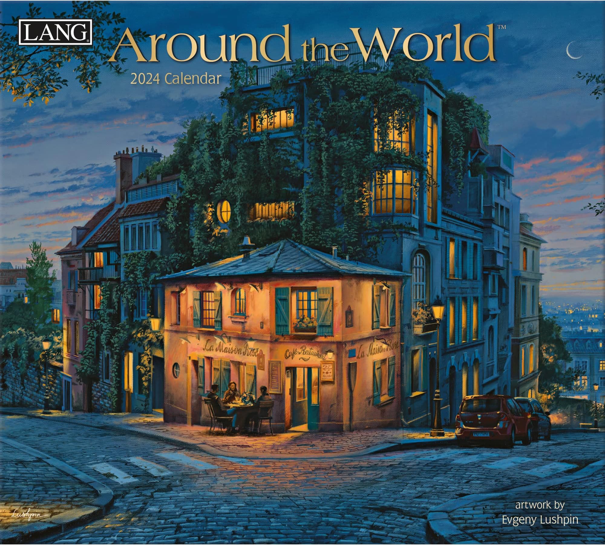 LangCompanies, Around The World 2024 Wall Calendar