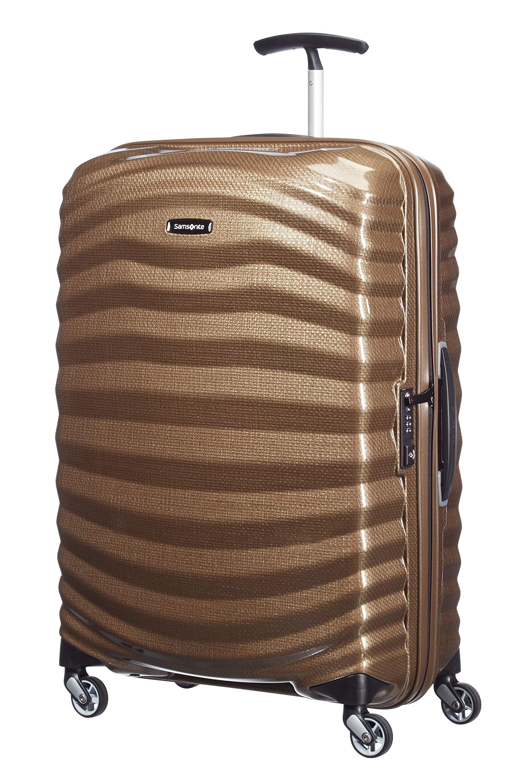 Samsonite Lite-Shock - Spinner M, Koffer, 69 cm, 73 L, Sand (braun)
