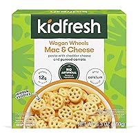 Algopix Similar Product 3 - Kidfresh Wagon Wheels Mac  Cheese