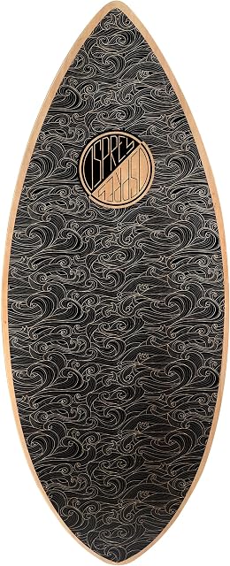 Osprey Surf Skimboard for Kids and Adults - 41 Inch Pintail Beginner Skim Board with 7 Ply Wood Construction - Multiple Designs