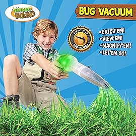 Nature Bound Bug Catcher Toy, Eco-Friendly Bug Vacuum, Catch and Release Indoor/Outdoor Play, Ages 3 to 12, Complete Kit for Kids (Upgraded Style)