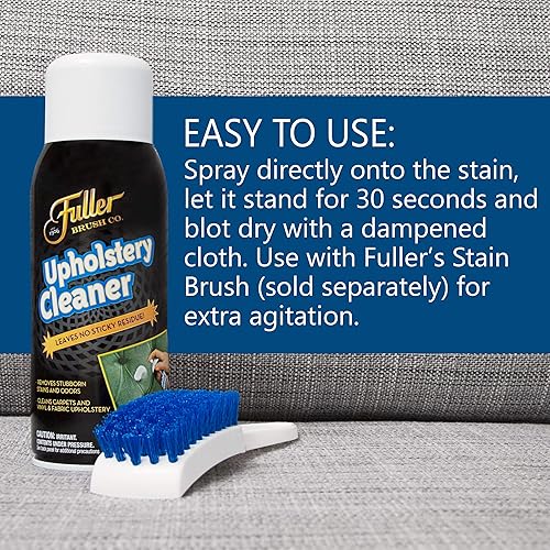 Vista 5 de Fuller Brush Limpiador de tapicería – Solución multisuperficie – Fórmula rica en espuma penetra y elimina las manchas rebeldes elimina olores