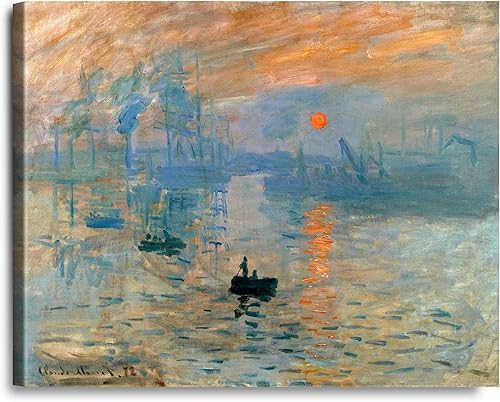 Miniatura 34 de A&T ARTWORK Antibes Seen from The Salis Gardens de Claude Monet Las Obras de Arte Clásico Mundial Reproducciones, Impresiones de Arte en Lienzo