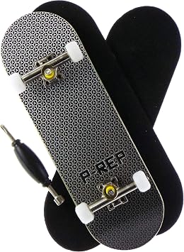 P-REP Starter Complete Wooden Fingerboard 30mm - White Logo 2016