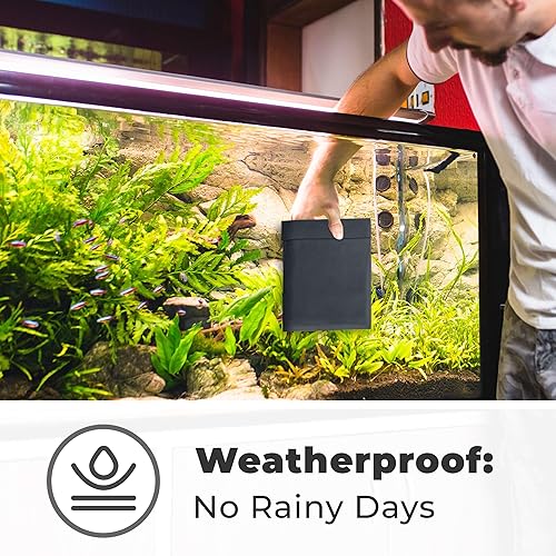 Miniatura 2 de The Boxery Bolsas de polietileno autoadhesivas negras de 12 x 15.5 pulgadas, paquete de 100 unidades, sobres de envío impermeables y resistentes al