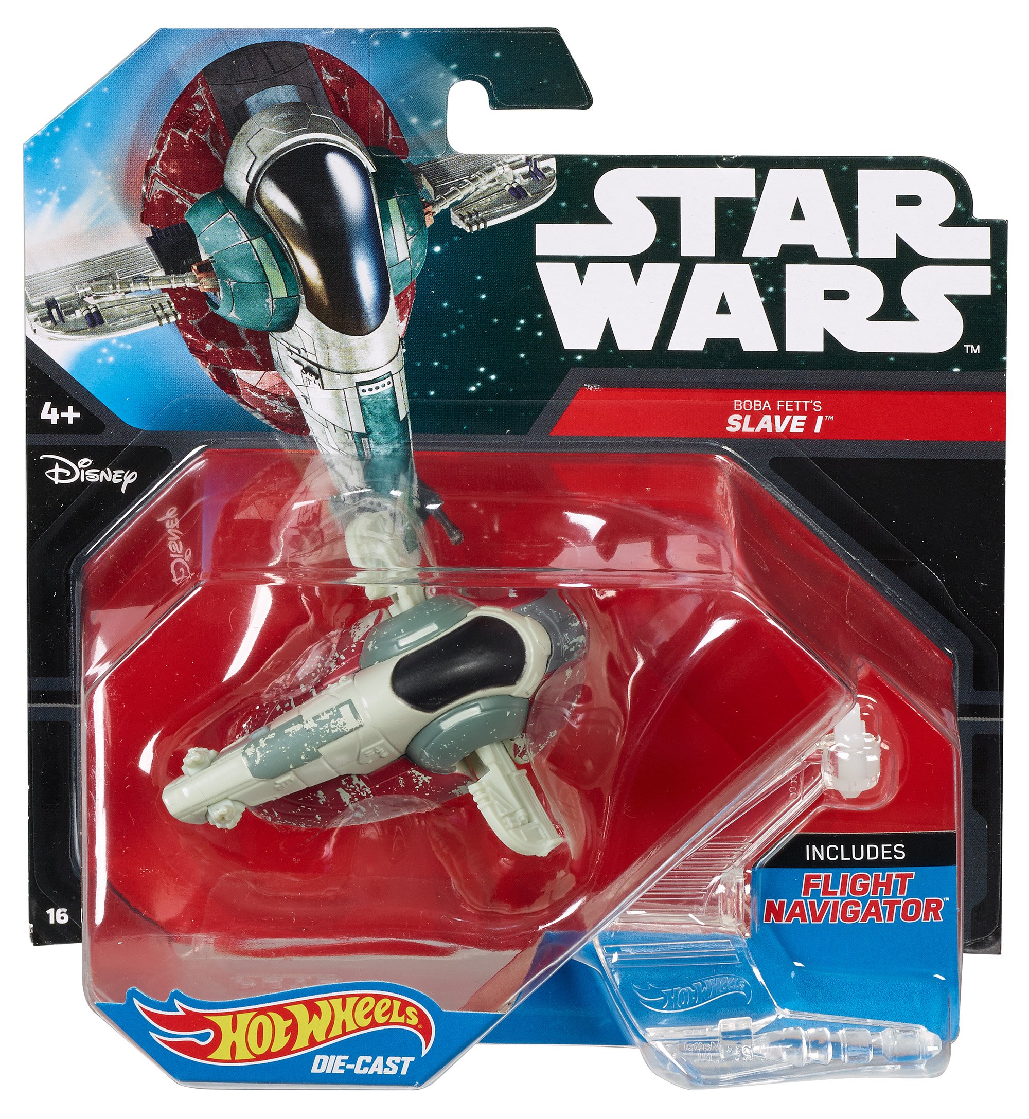 Hot Wheels Star Wars Starship Boba Fett Slave 1 Vehicle