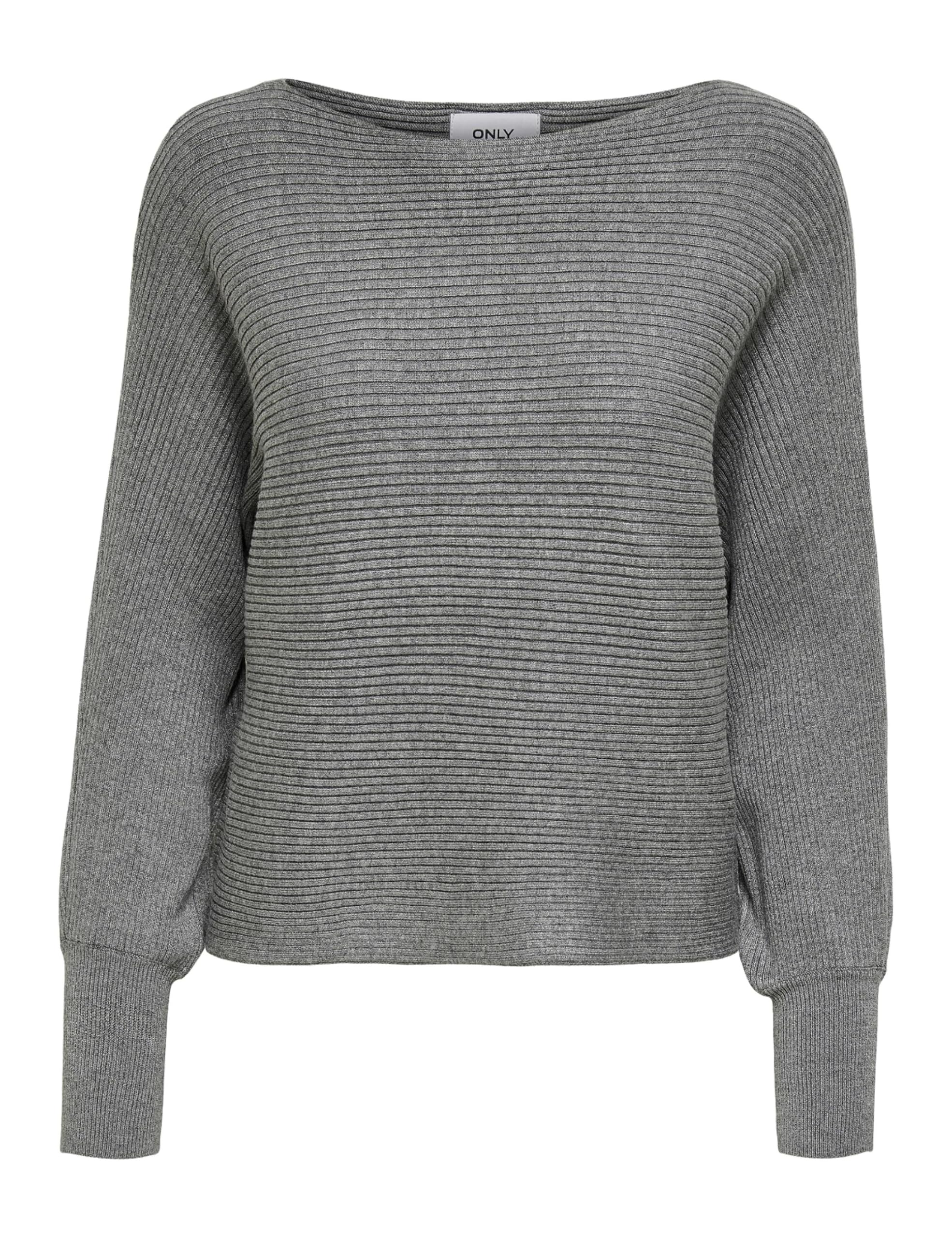 Knitted pullover ONLADALINE Knitted pullover XS, Medium Grey Melange, XS