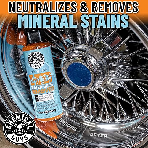 Miniatura 2 de Chemical Guys SPI10816 - Removedor de manchas de agua resistente, seguro para automóviles, camiones, motocicletas, caravanas y más, detalle rápido