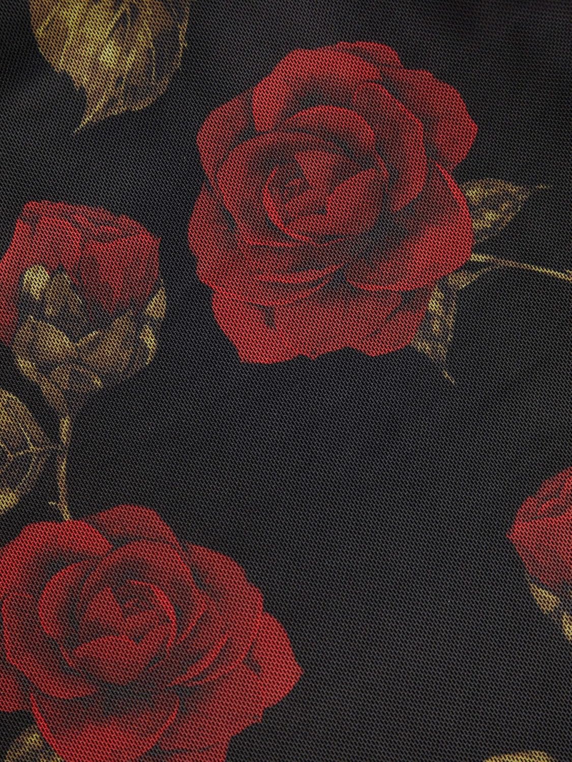 CIDER Women's Floral Midi Dress Short Sleeve Ruffle Summer Casual Summer Vacation Outfit