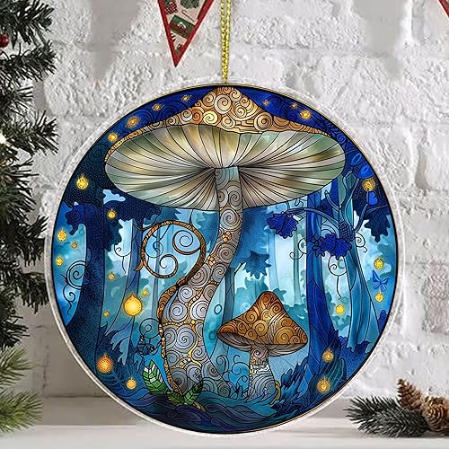 Miniatura 8 de Adorno de atrapasoles de cristal con diseño de mal de ojo, decoraciones de Navidad, adornos de Navidad para árbol, ideas de regalo de vacaciones,