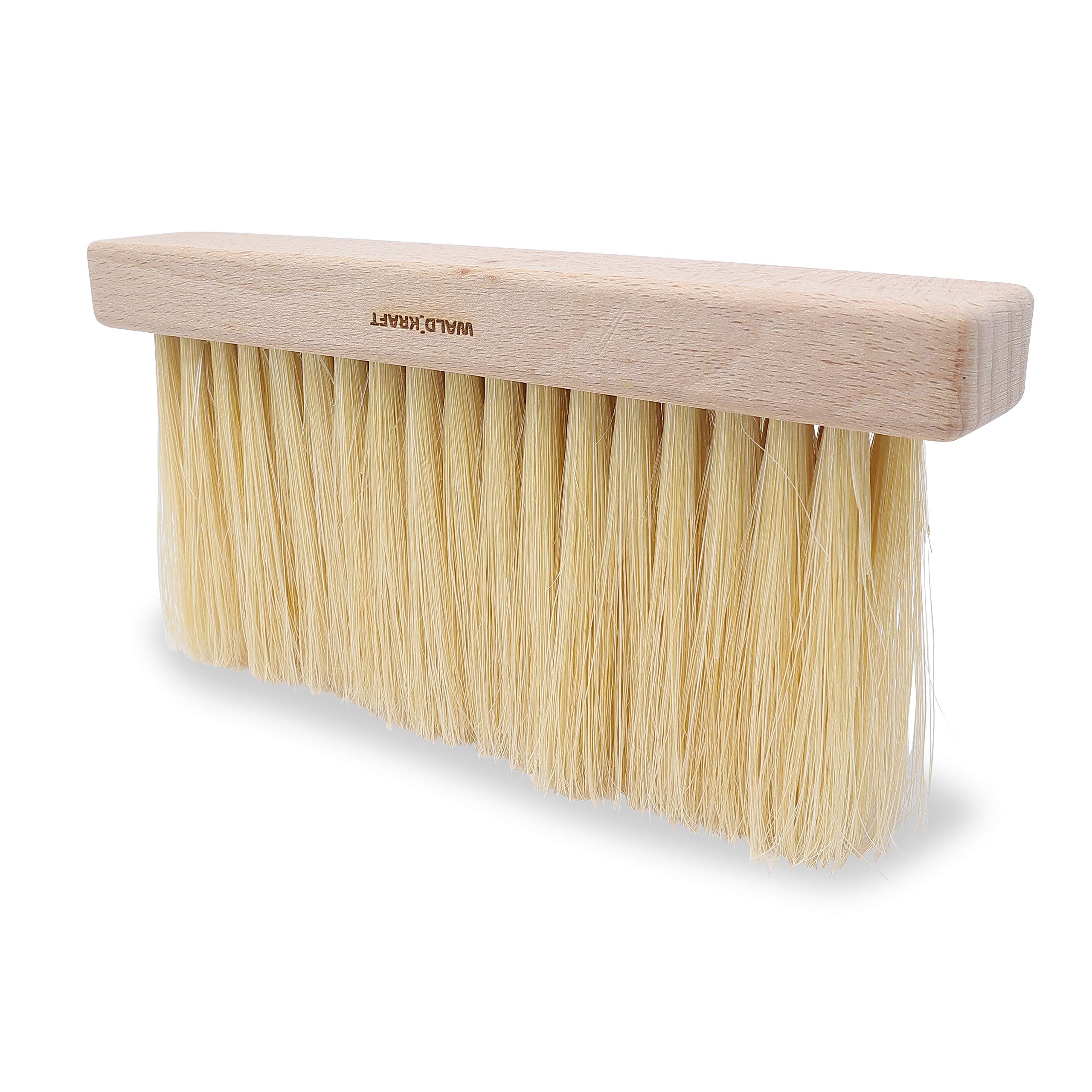 WALDKRAFT Black Tail Bristle Hand Brush 30 Cm | 100% FSC Beech Wood Hand Brush | Made In Germany (1, Tail Hair Brush