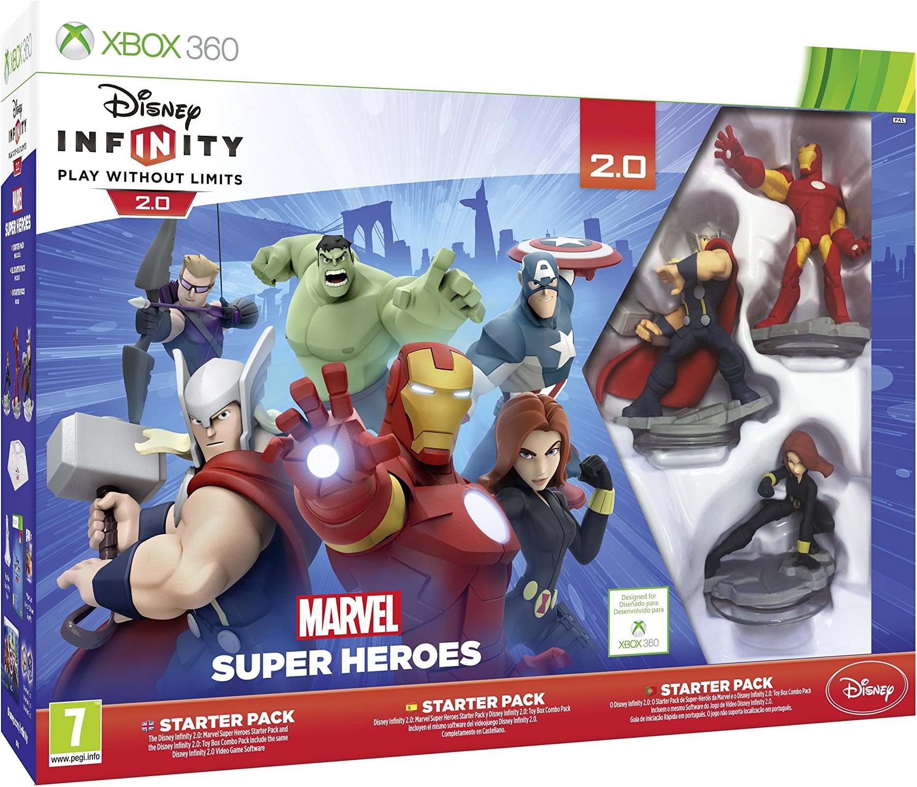 Disney Infinity 2.0 Marvel Superheroes Starter Pack (Xbox 360)