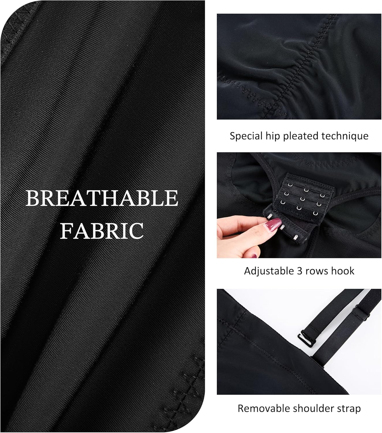 YERKOAD Womens Shapewear Tummy Control High Waist Butt Lifting shapewear Panties Body Shaper - Image 4