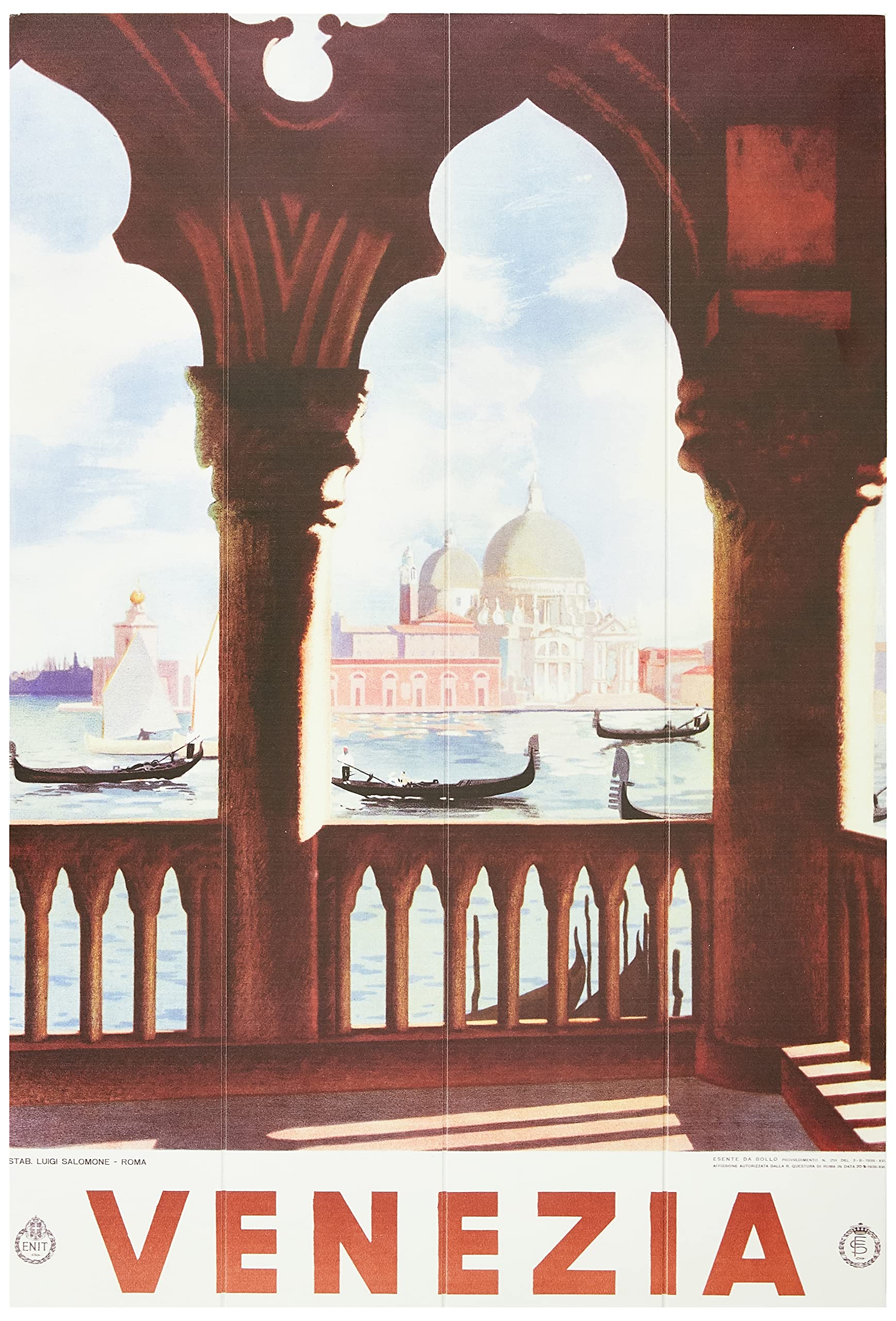 Piddix (Venezia View 40 x 59cm Wooden Wall Art