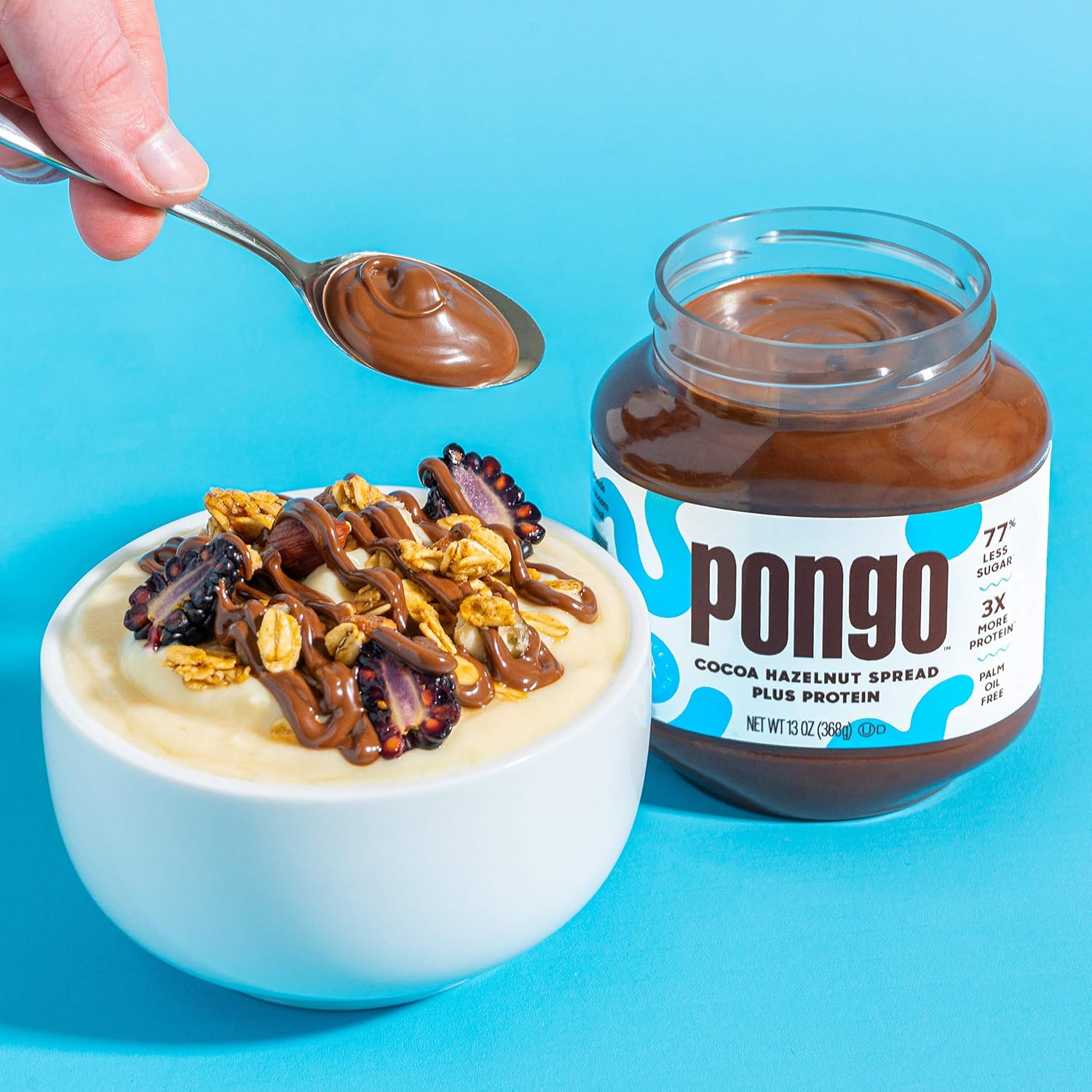 Buy Pongo Cocoa Hazelnut Protein Spread Low Sugar and Low Carb