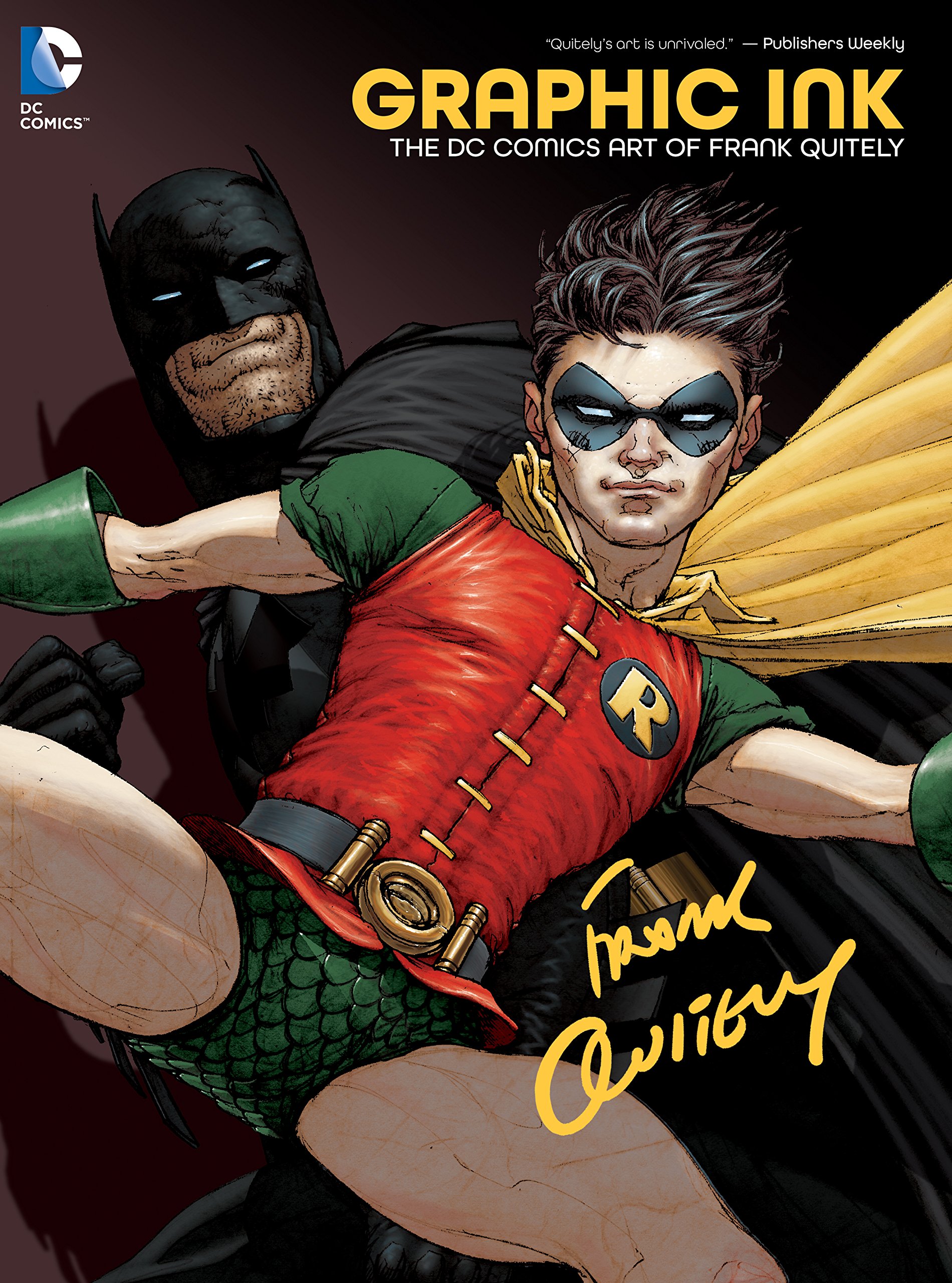 Art of Frank Quitely DC Comics livre d'art en anglais pour collectionneurs de bande dessinée
