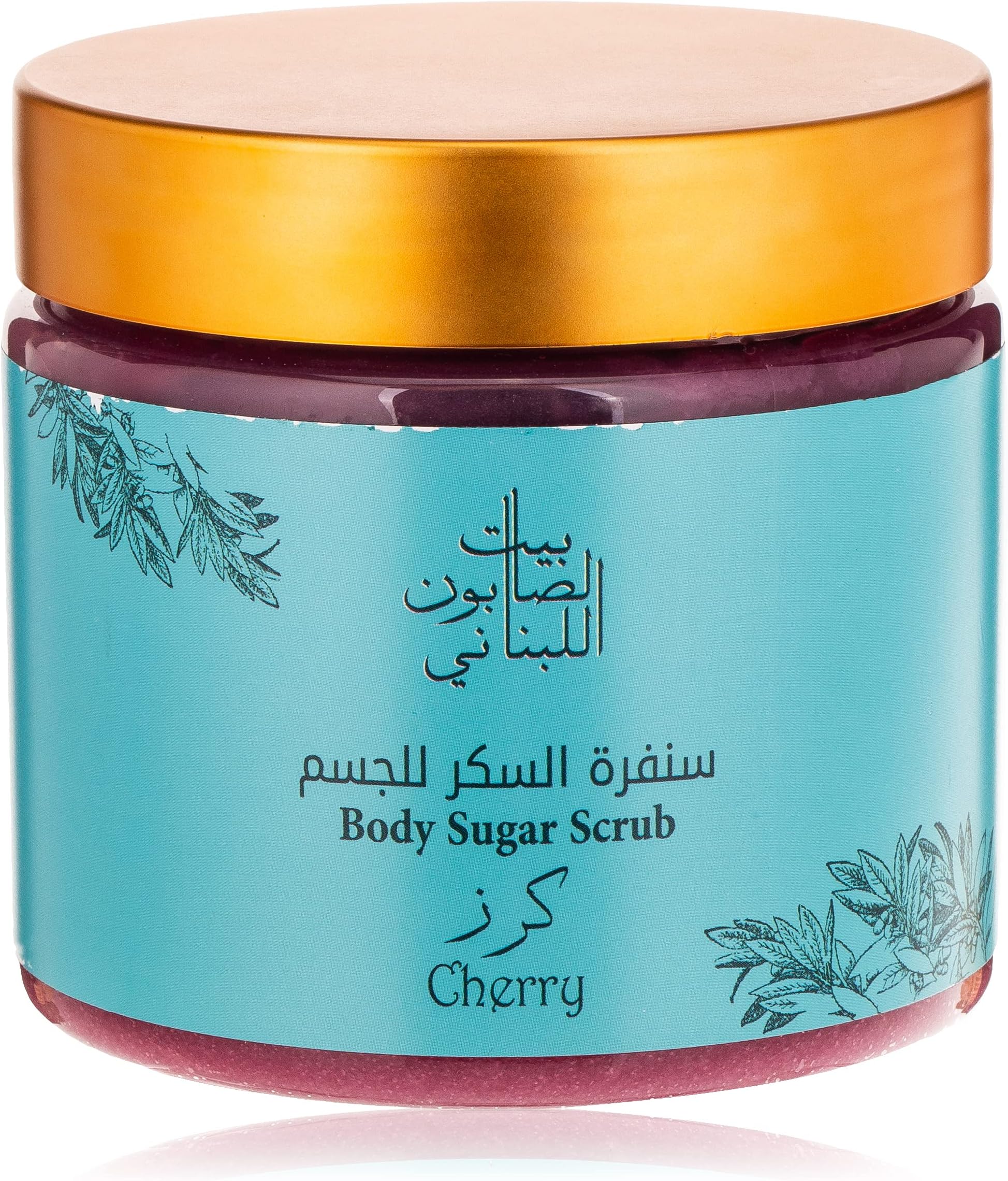 Bayt Al Saboun Body Sugar Scrub Cherry 500 G, Pack Of 1